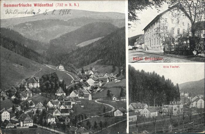 Wildenthal Eibenstock Hotel Drechsler Villa Fischer Erzgebirg