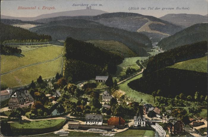 Blauenthal Erzgebirge Auersberg Grossen Bockau