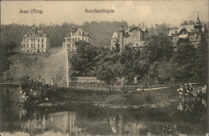 Aue Sachsen Karolaanlage Erzgebirge