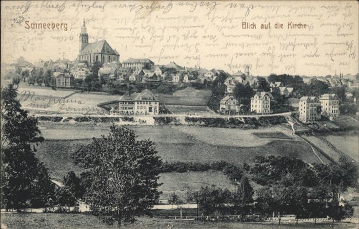 Schneeberg Erzgebirge Kirche
