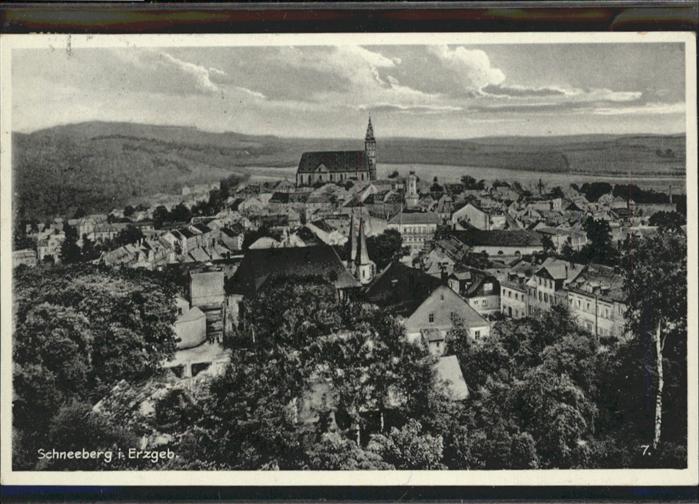 Schneeberg Erzgebirge