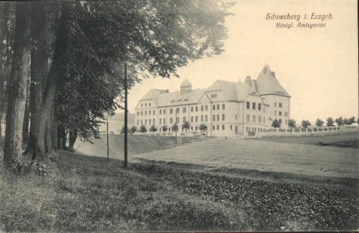 Schneeberg Erzgebirge Amtsgericht