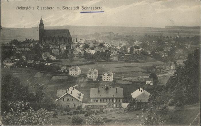 Schneeberg Erzgebirge Heimstätte Gleesberg