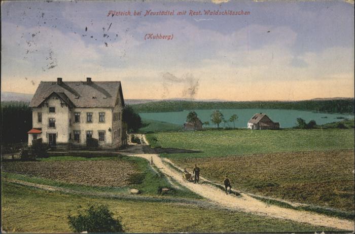 Neustaedtel Sachsen Filzteich Restaurant Waldschlösschen Ku