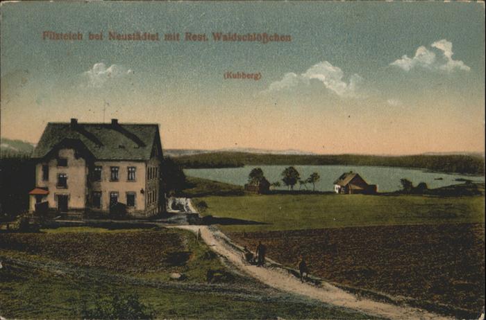 Neustaedtel Sachsen Filzteich Restaurant Waldschlösschen Ku