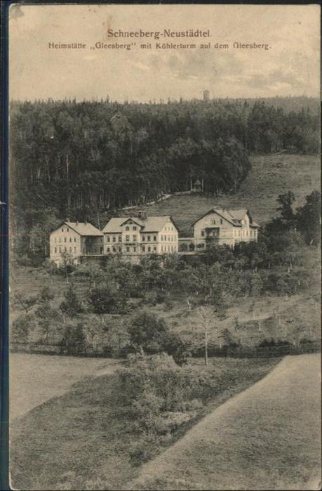 Neustaedtel Sachsen Schneeberg Heimstätte Gleesberg Köhlert