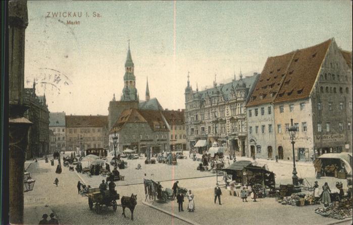Zwickau Sachsen Zwickau Markt Kutsche