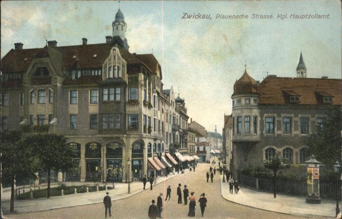 Zwickau Sachsen Zwickau Plauenschestrasse Hauptzollamt