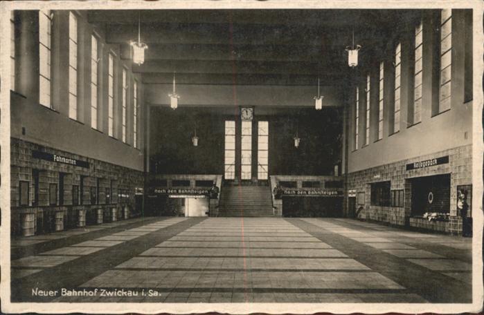 Zwickau Sachsen Zwickau Neuer Bahnhof