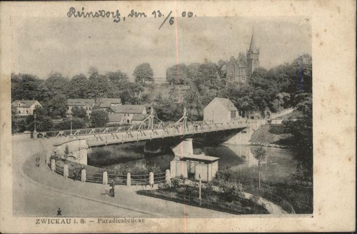 Zwickau Sachsen Zwickau Paradiesbrücke