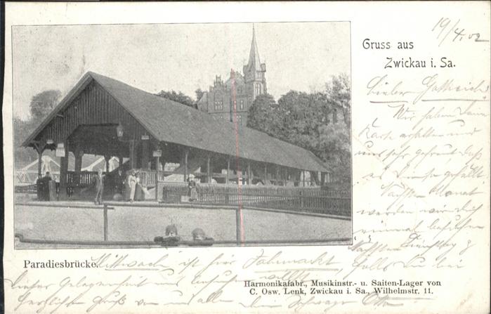 Zwickau Sachsen Zwickau Paradiesbrücke