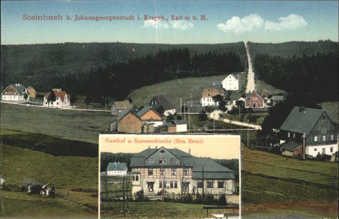 Steinbach Johanngeorgenstadt Gasthof Sommerfrische