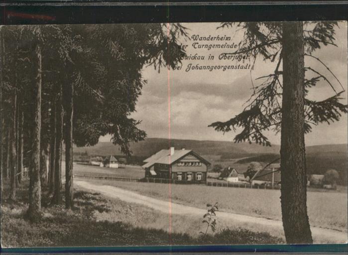 Johanngeorgenstadt Wanderheim der Turngemeinde