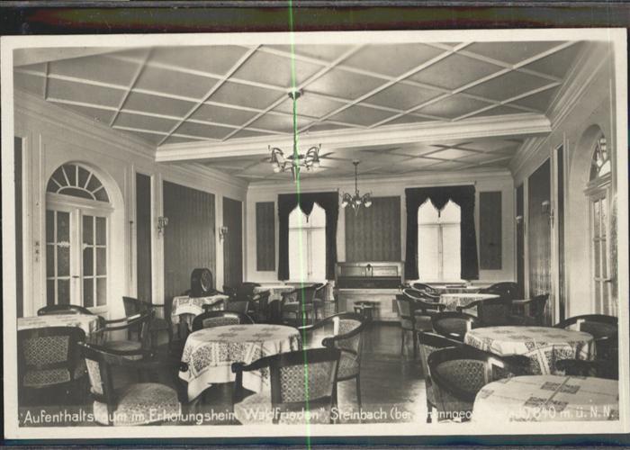 Steinbach Johanngeorgenstadt Erholungsheim Waldfrieden