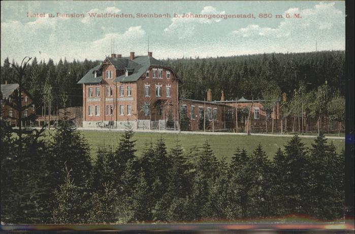 Steinbach Johanngeorgenstadt Hotel Pension Waldfrieden