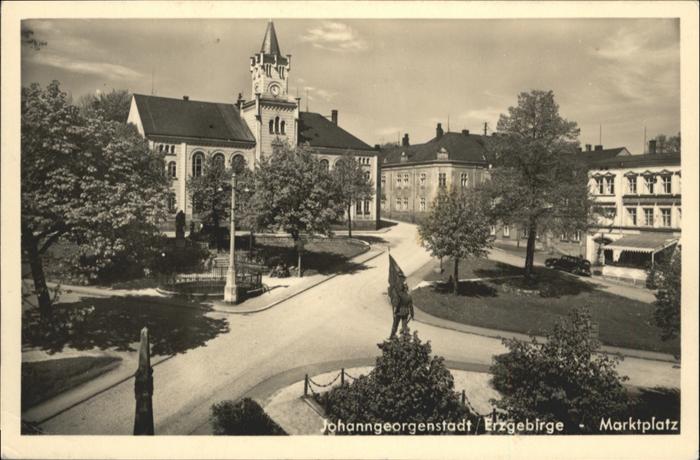 Johanngeorgenstadt Marktplatz