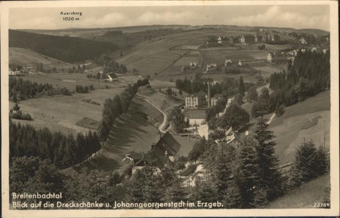 Johanngeorgenstadt Breitenbachtal Dreckschänke
