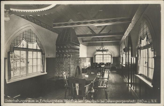 Steinbach Johanngeorgenstadt Erholungsheim Waldfrieden