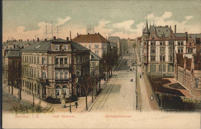 Zwickau Sachsen Zwickau Bahnhofstrasse