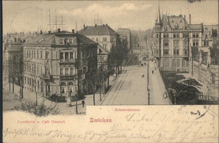 Zwickau Sachsen Zwickau Bahnhofstrasse