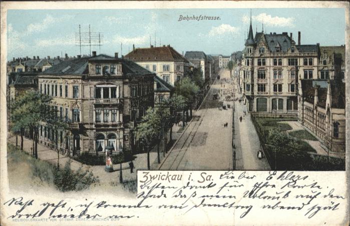 Zwickau Sachsen Zwickau Bahnhofstrasse