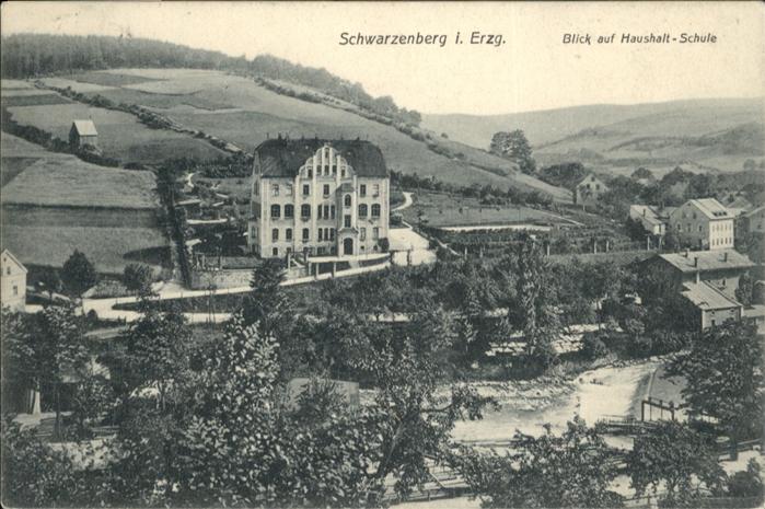 Schwarzenberg Erzgebirge Haushalt Schule