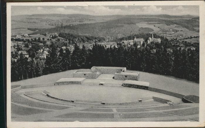 Schwarzenberg Erzgebirge Gross Feierstätte Wilhelm Pieck