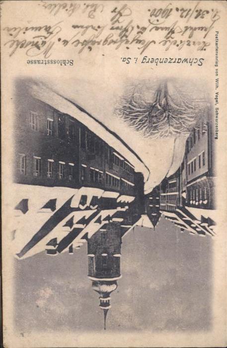 Schwarzenberg Erzgebirge Schlossstrasse