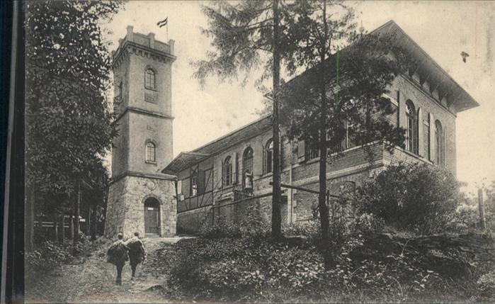 Neustaedtel Sachsen Schneeberg Gleesberge Turm