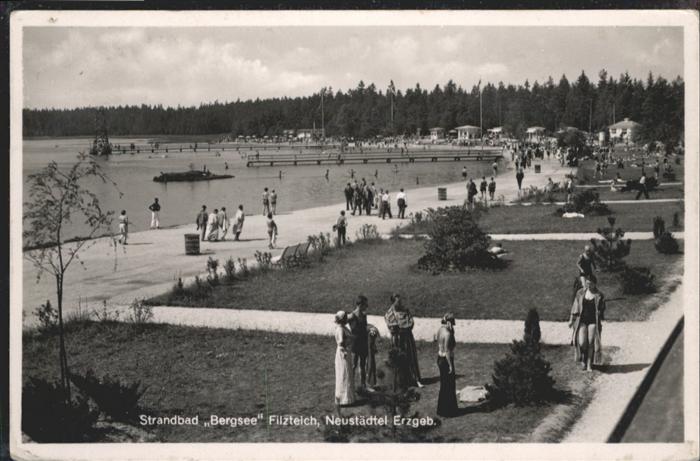 Neustaedtel Sachsen Strandbad Flitzteich Bergsee