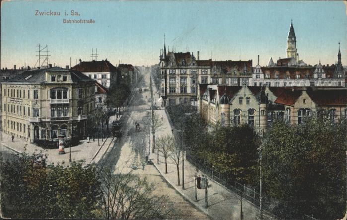 Zwickau Sachsen Zwickau Bahnhofstrasse