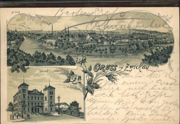 Zwickau Sachsen Zwickau Bahnhof