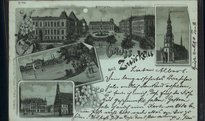 Zwickau Sachsen Zwickau Albertplatz Realschule Marien K