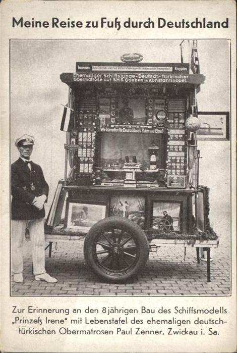 Zwickau Sachsen Zwickau Schiffsmodells Obermatrosen Pau