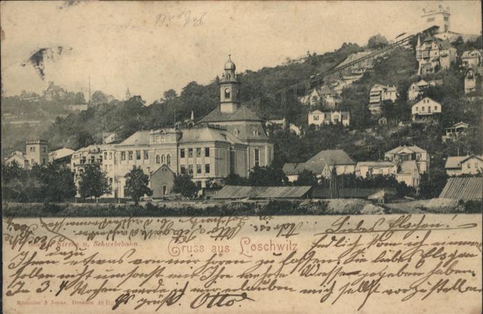 Loschwitz Kirche Schwebebahn