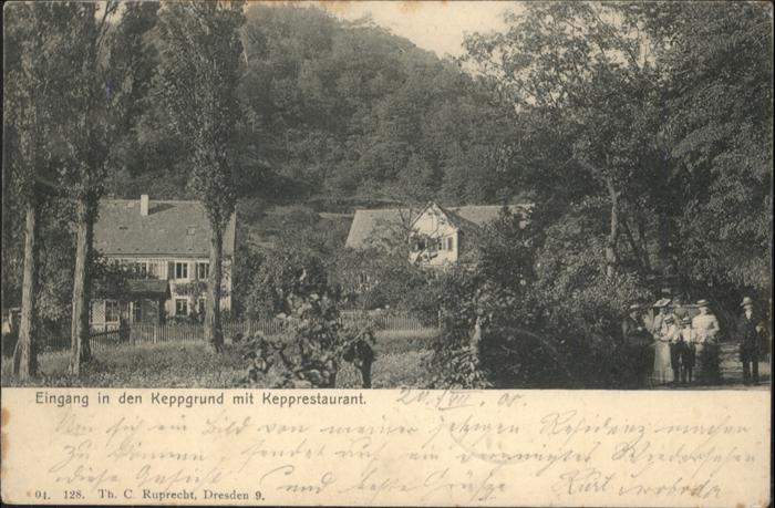 Pillnitz [Stempelabschlag] Keppgrund Kepprestaur