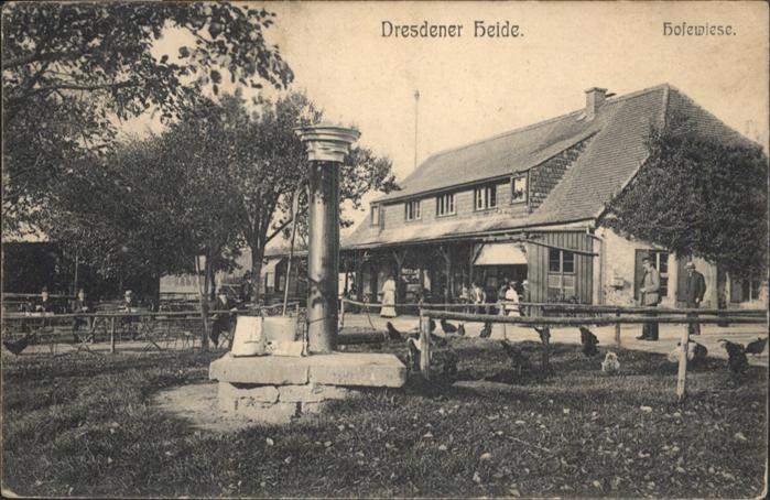 Klotzsche [Stempelabschlag] Dresdener Heide Hofew