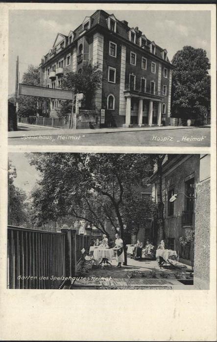 DRESDEN Elbe Hospiz Heimat Speisehaus