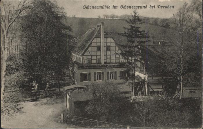Dresden Schonermühle Schonergrund