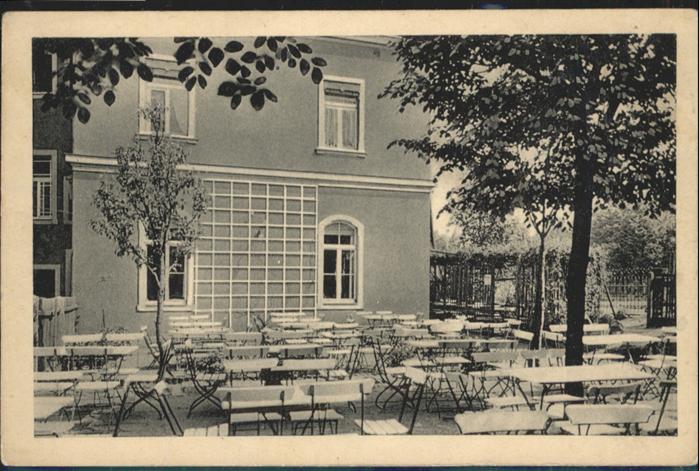 DRESDEN Elbe [Verlag Paul Schulze Oppellstrasse] Restaurant Coschuetzer Hoehe *