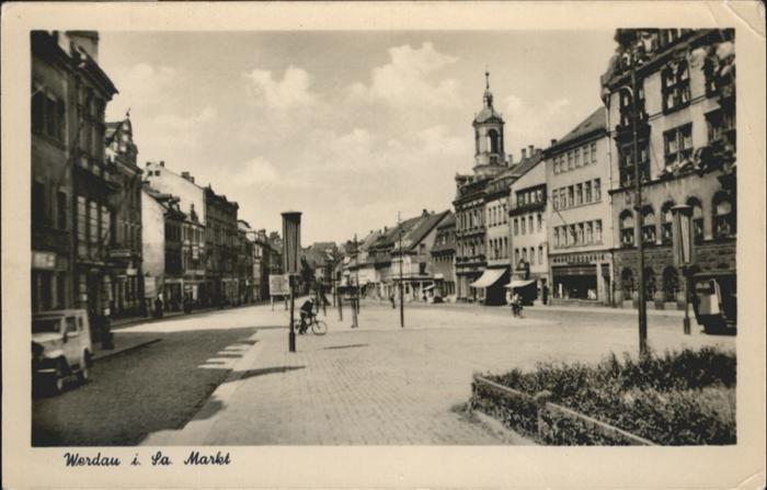 Werdau Sachsen Markt
