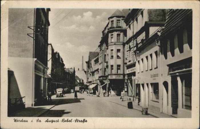 Werdau Sachsen August-Bebel-Strasse