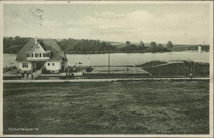 Langenhessen [Stempelabschlag] Kobertalsperre