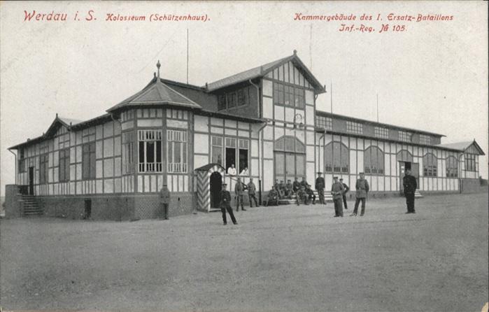 Werdau Sachsen Schützenhaus Kolosseum Kammerge