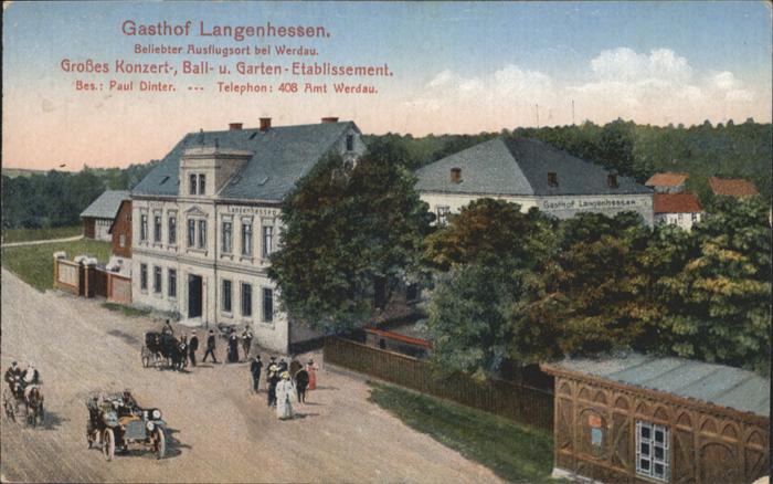 Langenhessen Werdau Sachsen Gasthof