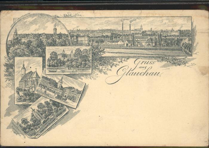 Glauchau Schloss Kirche Wasserkunst Gondelteich