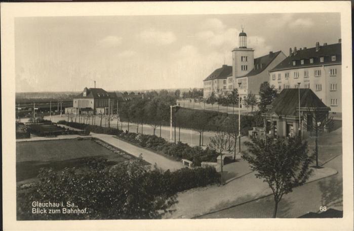 Glauchau Sachsen Bahnhof