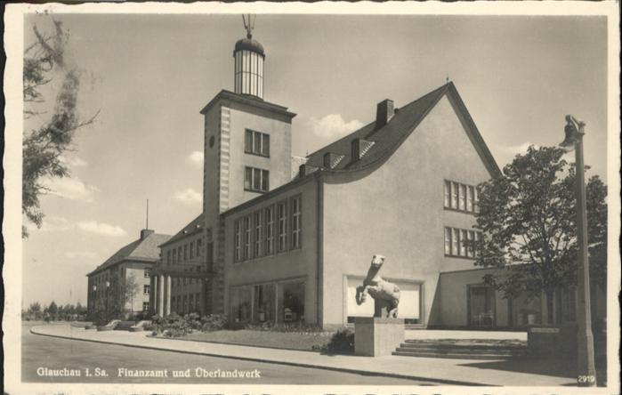 Glauchau Sachsen Finanzamt Überlandwerk