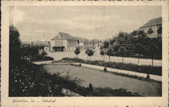 Glauchau Sachsen Bahnhof