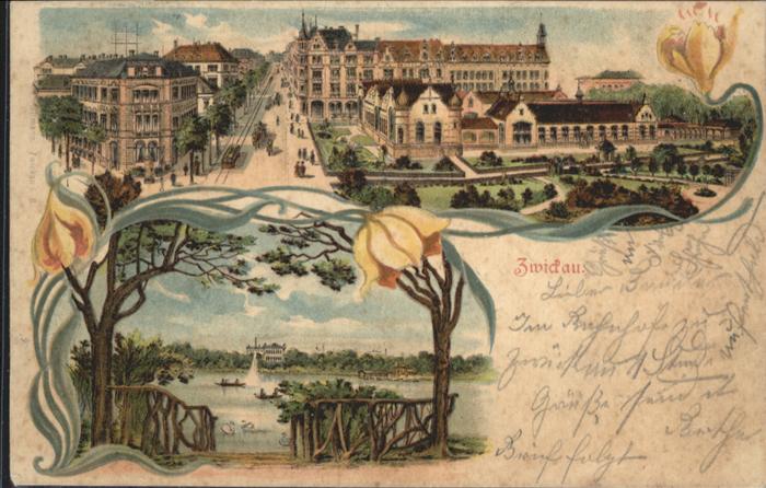 Zwickau Sachsen Zwickau Litho